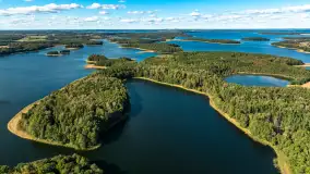 Jezioro Kisajno i port Łabędzi Ostrów, koniec września 2024 r. - zdjęcie 17