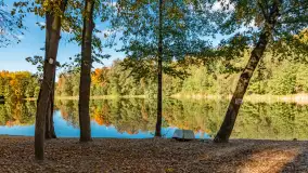 Jesień w Gizycku przy Boyen Water Park, październik 2024 r. - zdjęcie 13