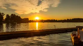 Zachód słońca nad jeziorem Bocznym, Marina Lester Club, lipiec 2024 r. - zdjęcie 19