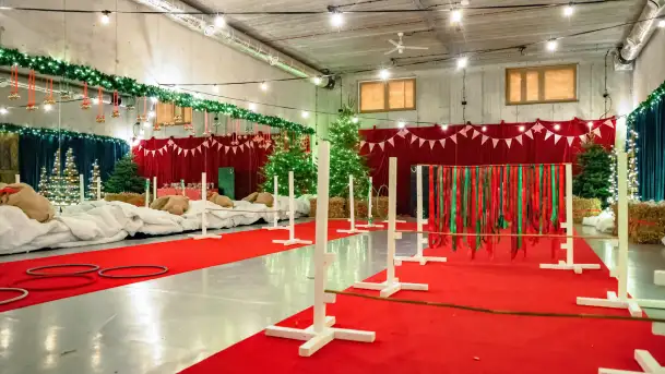 Przystań Świętego Mikołaja w Gwarku – Mazury Zimą Pełne Magii - zdjęcie 11