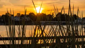 Zachód słońca, port 110, Iława - zdjęcie 11