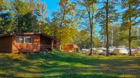 Łabędzi Ostrów w Pięknej Górze w połowie października 2024 - zdjęcie 9