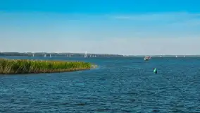 Początek września nad jeziorem Kisajno z wody - zdjęcie 11