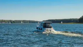 Początek września nad jeziorem Kisajno z wody - zdjęcie 29