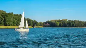 Początek września nad jeziorem Kisajno z wody - zdjęcie 4