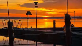 Wschód słońca PTTK Wilkasy, Niegocin, grudzień 2024 r. - zdjęcie 6