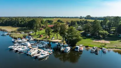 Wrześniowe Mazury z drona cz. I 2024 r.