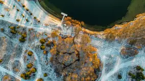 Wschód słońca nad jeziorem Święcajty w Kolonii Rybackiej - zdjęcie 28