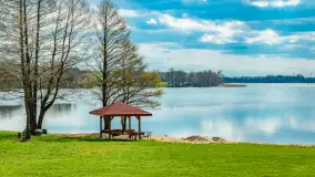 Jezioro Gawlik na początku później wiosny, maj 2021 r. - zdjęcie 2