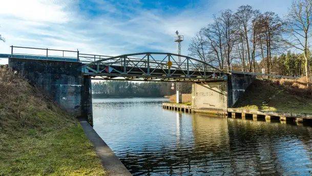 Kanał Kula i mazurska zima... bez śniegu, styczeń 2025 r. - zdjęcie 1