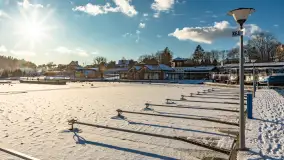 Niedzielne, zimowe popołudnie w Wilkasach nad Niegocinem, luty 2025 r. - zdjęcie 52