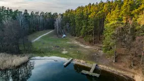 Pole namiotowe Flosek nad jeziorem Bełdany, luty 2025 r. - zdjęcie 16