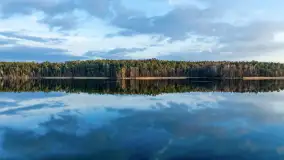 Pole namiotowe Flosek nad jeziorem Bełdany, luty 2025 r. - zdjęcie 14