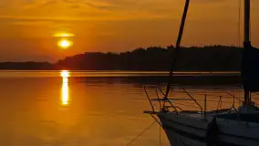 Wschody słońca w Łabędzim Ostrowiu nad jeziorem Kisajno - zdjęcie 17
