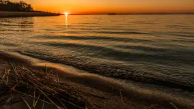 Zachód słońca nad Darginem, marzec 2025 r. - zdjęcie 5