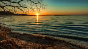 Zachód słońca nad Darginem, marzec 2025 r. - zdjęcie 17