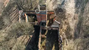 Ruiny pałacu w Prośnie, marzec 2025 r. - zdjęcie 4