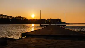 Zachód słońca w porcie Ognisty Ptak, marzec 2025r. - zdjęcie 19