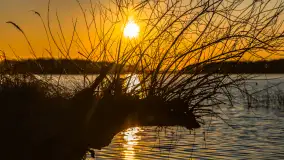 Zachód nad jeziorem Śniardwy, Szeroki Ostrów, marzec 2025 r. - zdjęcie 24