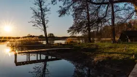 Zachód słońca nad Bindugą Zimny Kąt, marzec 2025r. - zdjęcie 15