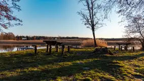 Zachód słońca nad Bindugą Zimny Kąt, marzec 2025r. - zdjęcie 23