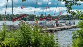 Jeszcze jeden raz nad Jeziorakiem z wizytą w szkole żeglarstwa Ważka - zdjęcie 4