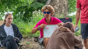 Jeszcze jeden raz nad Jeziorakiem z wizytą w szkole żeglarstwa Ważka - zdjęcie 17