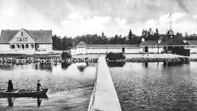 Przedwojenne zdjęcia jeziora Niegocin (niem. Löwentinsee) - zdjęcie 30