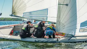 Fotorelacja - Akademickie Mistrzostwa Polski 2025 w Żeglarstwie, AZS Wilkasy, maj 2025 - zdjęcie 92