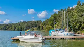 Przystań OW Wodnik nad jeziorem Nidzkim, Ruciane-Nida na zdjęcia - zdjęcie 2