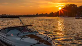 Zachód słońca w porcie Piękny Brzeg, czerwiec 2025 r. - zdjęcie 13