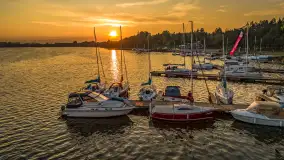 Zachód słońca w porcie Piękny Brzeg, czerwiec 2025 r. - zdjęcie 31