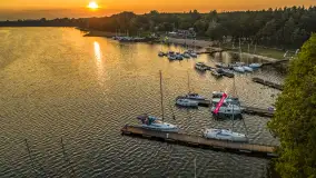 Zachód słońca w porcie Piękny Brzeg, czerwiec 2025 r. - zdjęcie 15