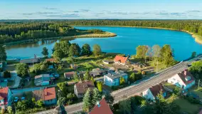 Okartowo, jeziora Śniardwy i Tyrkło z drona, lato 2025 r. - zdjęcie 13