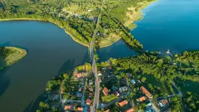 Okartowo, jeziora Śniardwy i Tyrkło z drona, lato 2025 r. - zdjęcie 19