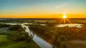 Zachód słońca w okolicy jezior Kotek Wielki i Tałtowisko, czerwiec 2025 r. - zdjęcie 20