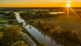 Zachód słońca w okolicy jezior Kotek Wielki i Tałtowisko, czerwiec 2025 r. - zdjęcie 24