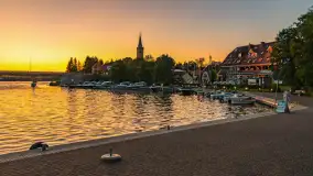 Mikołajki po zachodzie słońca, czerwiec 2025 r. - zdjęcie 1