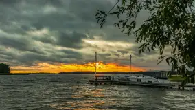 Wietrzny ale jednak zachód słońca w Ogonkach, czerwiec 2025 r. - zdjęcie 7