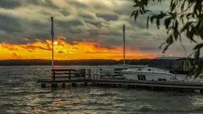 Wietrzny ale jednak zachód słońca w Ogonkach, czerwiec 2025 r. - zdjęcie 23