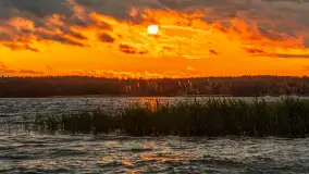 Wietrzny ale jednak zachód słońca w Ogonkach, czerwiec 2025 r. - zdjęcie 6