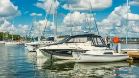 Niedzielny poranek w porcie AZS Wilkasy nad Niegocinem, lipiec 2025 r. - zdjęcie 22