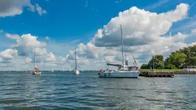 Jezioro Niegocin widziane z Wilkas, lipiec 2025 r. - zdjęcie 14