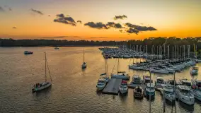 Sztynort po zachodzie słońca, sierpień 2025 r. - zdjęcie 40