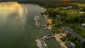 Ryn z lotu ptaka o zachodzie słońca, sierpień 2025 r. - zdjęcie 13