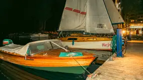 XXVI Zlot Klubu Jacht Oldtimer - nocne podniesienie żagli 2025 - zdjęcie 12