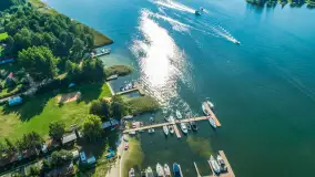 Rydzewo i jeziora Boczne i Niegocin z drona, wrzesień 2025 r. - zdjęcie 2