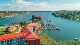 Mikołajki z lotu ptaka, wrzesień 2025 r. - zdjęcie 8