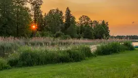 Zachód słońca nad jeziorem Jagodnem, czerwiec 2025 r. - zdjęcie 9