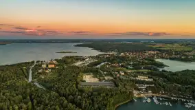 Mazury z lotu ptaka, końcówka sierpnia - wrzesień 2025 r. - zdjęcie 12